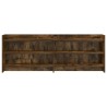 Meuble TV 135 x 33 x 47 cm Chêne fumé Bois d'ingénierie 619209619209