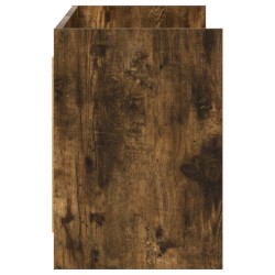Meuble TV 135 x 33 x 47 cm Chêne fumé Bois d'ingénierie 619209619209
