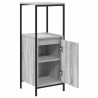 Meuble de salle de bain avec étagères sonoma gris 36x35x95 cm 619219619219