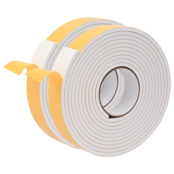 Ruban adhésif en mousse 2 pcs Blanc 40 mm x 5 m Mousse CR 619223619223