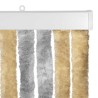 Rideau anti-insectes en chenille Gris et Beige 100 x 230 cm 619225619225