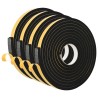 Ruban adhésif en mousse 4 pcs Noir 20mm x 5m Mousse CR 619226619226
