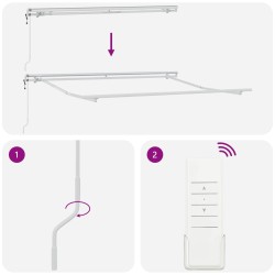 Auvent rétractable Sable 4 × 3 m Tissu et Aluminium 619234619234