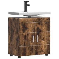Ensemble d'armoire de salle de bain TULUM Chêne fumé 619237619237