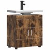 Ensemble d'armoire de salle de bain TULUM Chêne fumé 619237619237