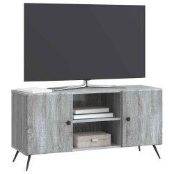 Meuble TV Sonoma gris 102 x 34,5 x 50 cm Bois d'ingénierie 619238619238