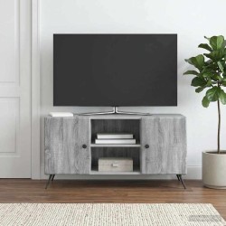 Meuble TV Sonoma gris 102 x 34,5 x 50 cm Bois d'ingénierie 619238619238