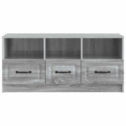 Meuble TV Sonoma gris 102 x 34,5 x 47 cm Bois d'ingénierie 619241619241