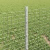 Clôture en fil soudé avec poteaux 25 x 0,4 m Acier galvanisé 619243619243