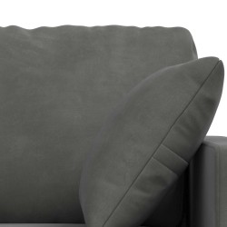 Ensemble de Canapés 2 pcs Gris foncé 228 x 78 x 80 cm Velours 619247619247