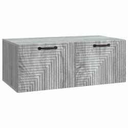 Meuble TV mural Sonoma gris 78,5 x 41 x 30 cm Bois d'ingénierie 619249619249