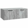 Meuble TV mural Sonoma gris 78,5 x 41 x 30 cm Bois d'ingénierie 619249619249