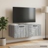 Meuble TV mural Sonoma gris 78,5 x 41 x 30 cm Bois d'ingénierie 619249619249
