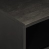 Meuble TV noir 70x33x46 cm bois massif de manguier 619252619252