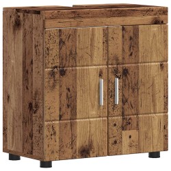 Ensemble d'armoire de salle de bain TULUM Bois ancien 619254619254