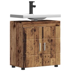 Ensemble d'armoire de salle de bain TULUM Bois ancien 619254619254