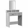 Table de Toilette avec tiroir Gris Sonoma 79 x 41 x 140 cm 619256619256