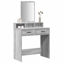 Table de Toilette avec tiroir Gris Sonoma 79 x 41 x 140 cm 619256619256