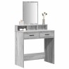 Table de Toilette avec tiroir Gris Sonoma 79 x 41 x 140 cm 619256619256