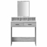 Table de Toilette avec tiroir Gris Sonoma 79 x 41 x 140 cm 619256619256