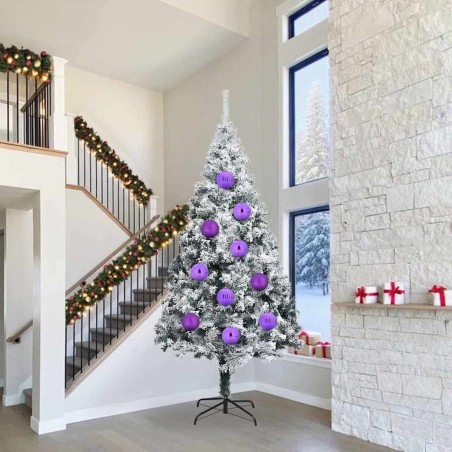 Ensemble de Boules de Noël XXL 4 pc Lilas Plastique 619258619258