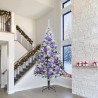 Ensemble de Boules de Noël XXL 4 pc Lilas Plastique 619258619258