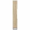 Armoire salle de bain chêne sonoma 30x30x190 cm 619259619259