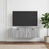 Meuble TV mural Sonoma gris 99 x 41 x 30 cm Bois d'ingénierie 619260619260