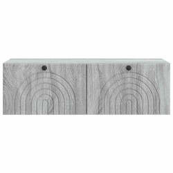 Meuble TV mural Sonoma gris 99 x 41 x 30 cm Bois d'ingénierie 619260619260