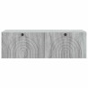 Meuble TV mural Sonoma gris 99 x 41 x 30 cm Bois d'ingénierie 619260619260