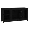 Meuble TV Noir 103x36,5x52 cm Bois de pin massif 619264619264