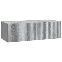 Meuble TV mural Sonoma gris 98 x 41 x 30 cm Bois d'ingénierie 619265619265