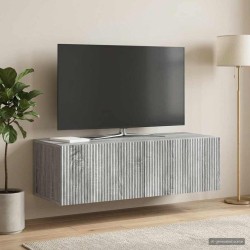 Meuble TV mural Sonoma gris 98 x 41 x 30 cm Bois d'ingénierie 619265619265