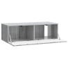 Meuble TV mural Sonoma gris 98 x 41 x 30 cm Bois d'ingénierie 619265619265