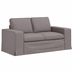 Ensemble de Canapés 2 pcs Taupe 162 x 80 x 82 cm tissu 619267619267