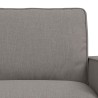 Ensemble de Canapés 2 pcs Taupe 162 x 80 x 82 cm tissu 619267619267