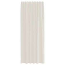 Rideaux en voile à œillets 2 pcs couleur crème 619270619270