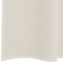 Rideaux en voile à œillets 2 pcs couleur crème 619270619270