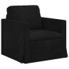 Ensemble de Canapés 2 pcs Noir Velours 619272619272