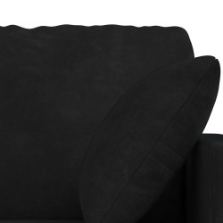Ensemble de Canapés 2 pcs Noir Velours 619272619272