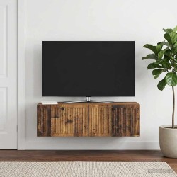 Meuble TV mural Bois ancien 98 x 31 x 30 cm Bois d'ingénierie 619277619277