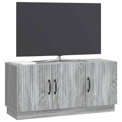 Meuble TV Sonoma gris 99 x 34,5 x 47 cm Bois d'ingénierie 619281619281