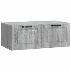 Meuble TV mural Sonoma gris 78,5 x 41 x 30 cm Bois d'ingénierie 619283619283