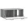 Meuble TV mural Sonoma gris 78,5 x 41 x 30 cm Bois d'ingénierie 619283619283