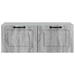 Meuble TV mural Sonoma gris 78,5 x 41 x 30 cm Bois d'ingénierie 619283619283