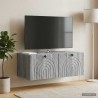 Meuble TV mural Sonoma gris 78,5 x 41 x 30 cm Bois d'ingénierie 619284619284