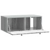 Meuble TV mural Sonoma gris 78,5 x 41 x 30 cm Bois d'ingénierie 619284619284