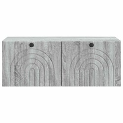 Meuble TV mural Sonoma gris 78,5 x 41 x 30 cm Bois d'ingénierie 619284619284
