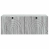 Meuble TV mural Sonoma gris 78,5 x 41 x 30 cm Bois d'ingénierie 619284619284