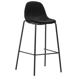Ensemble de bar 3 pcs Tissu Noir 619285619285